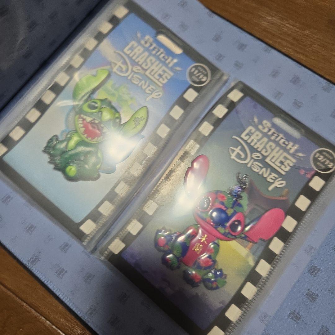 スティッチ　クラッシュコレクション　ディズニーストア　フルコンプ　ピンバッジ