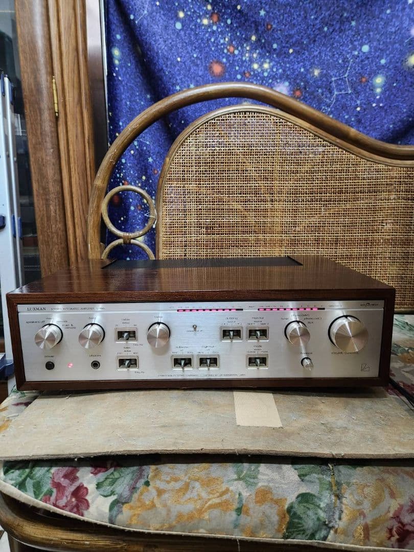 庄田　極上完動超美品！LUXMANプリメインアンプL-48A