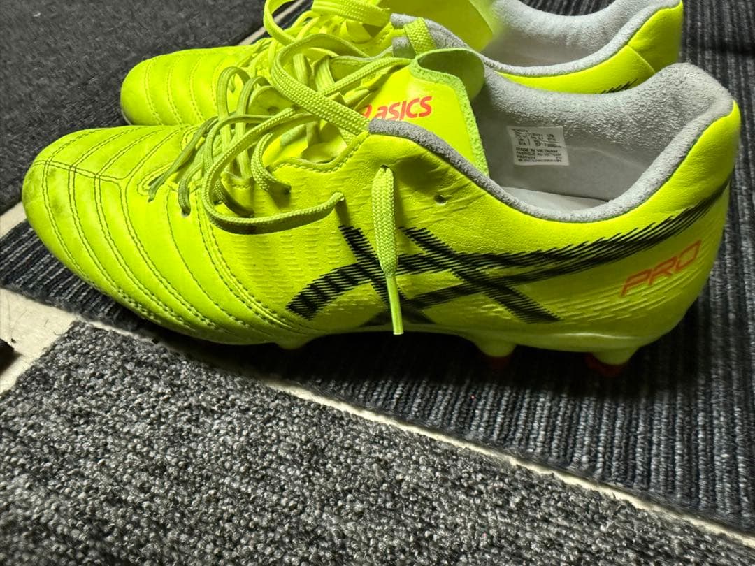 ASICS PRO サッカーシューズ イエロー