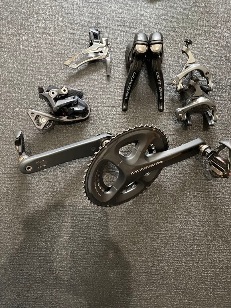 シマノ　アルテグラ　コンポセット　11速（ペダルが取れないのでジャンク）