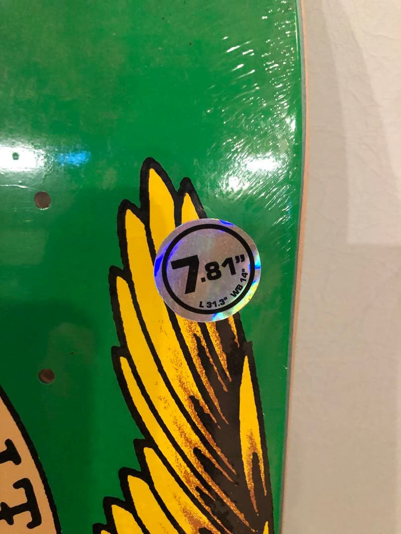 ANTI SKATEBOARDING CLUB スケボーデッキ 7.81