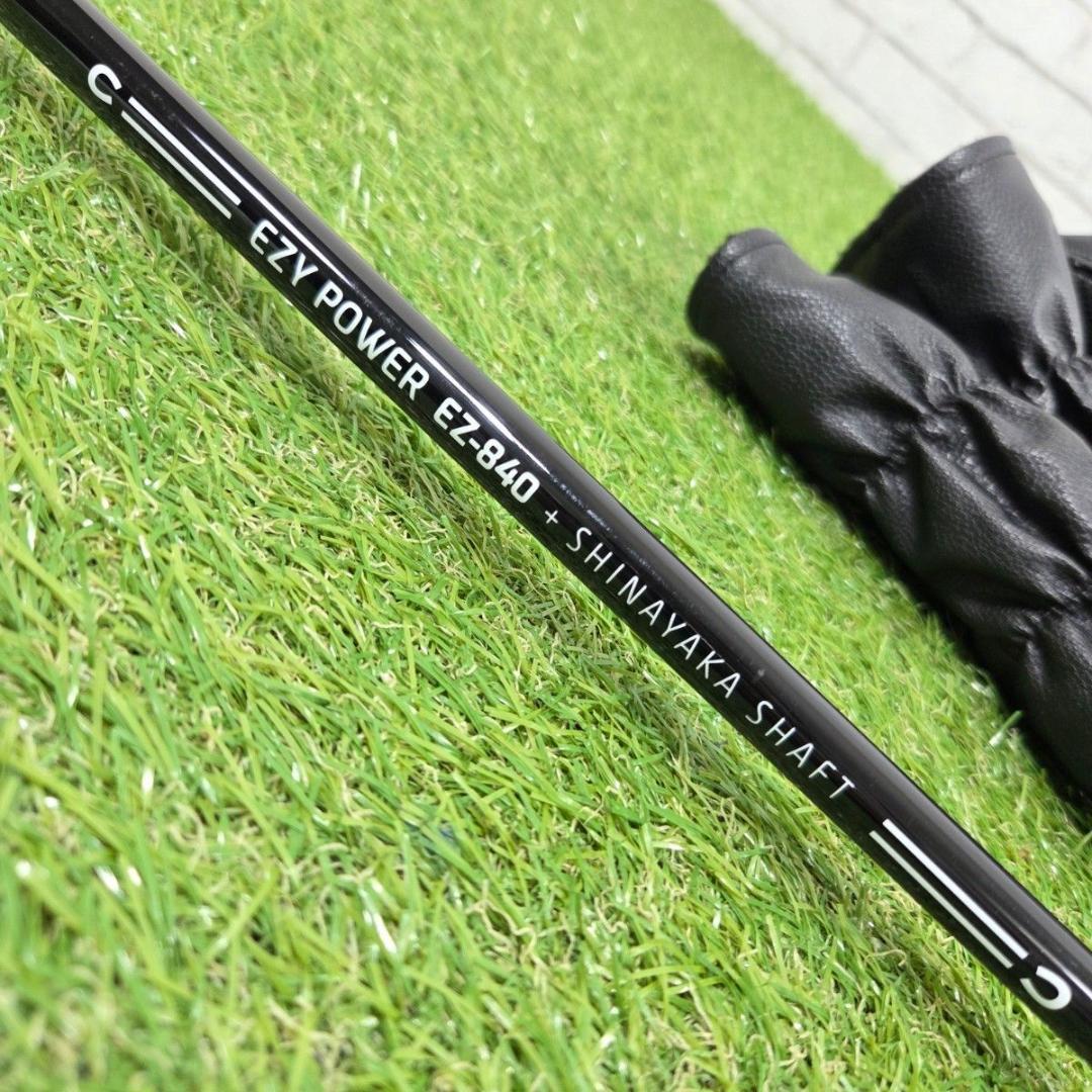 メンズゴルフ シニアゴルフ研究所 EZY POWER 8本セット グリーンスプー