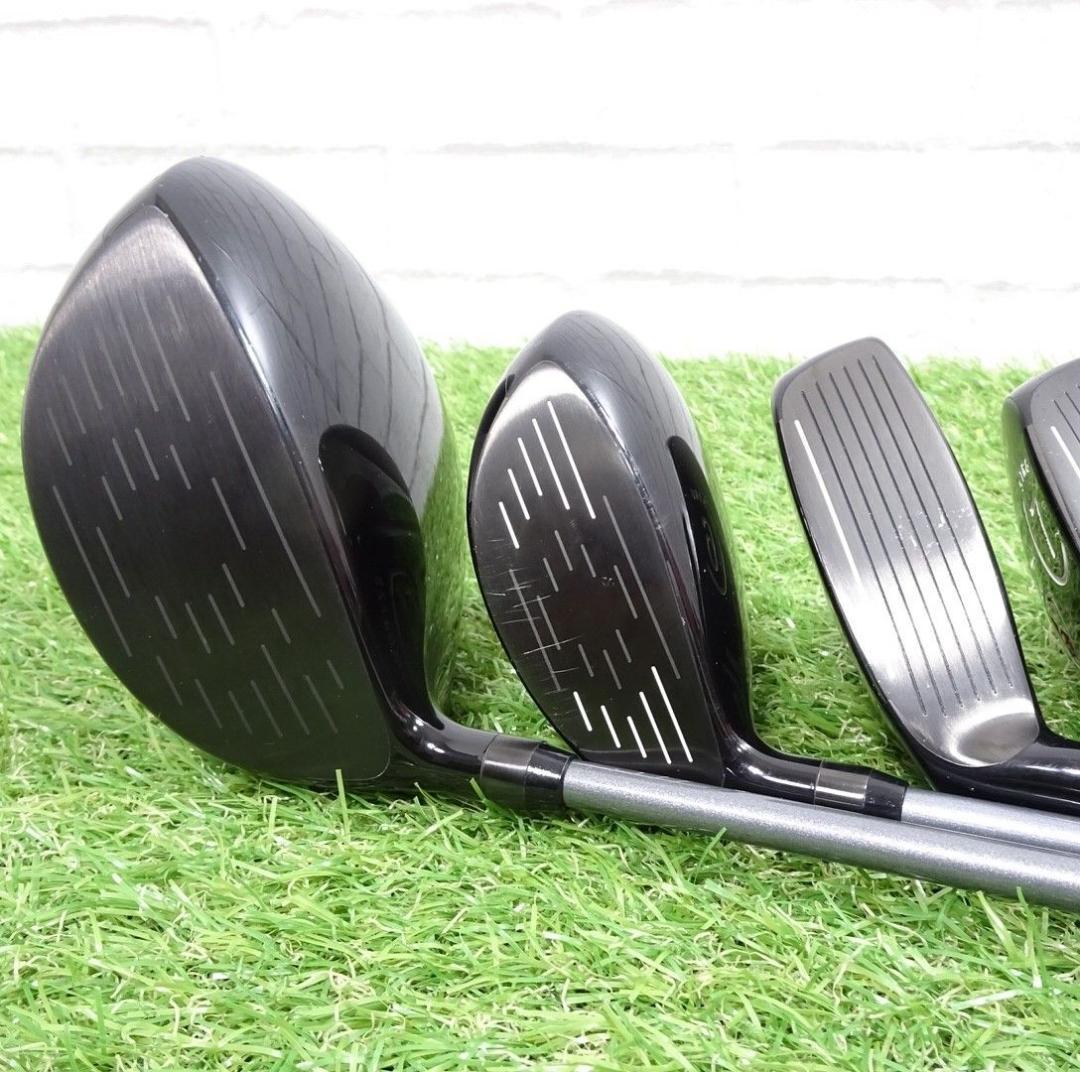 メンズゴルフ シニアゴルフ研究所 EZY POWER 8本セット グリーンスプー