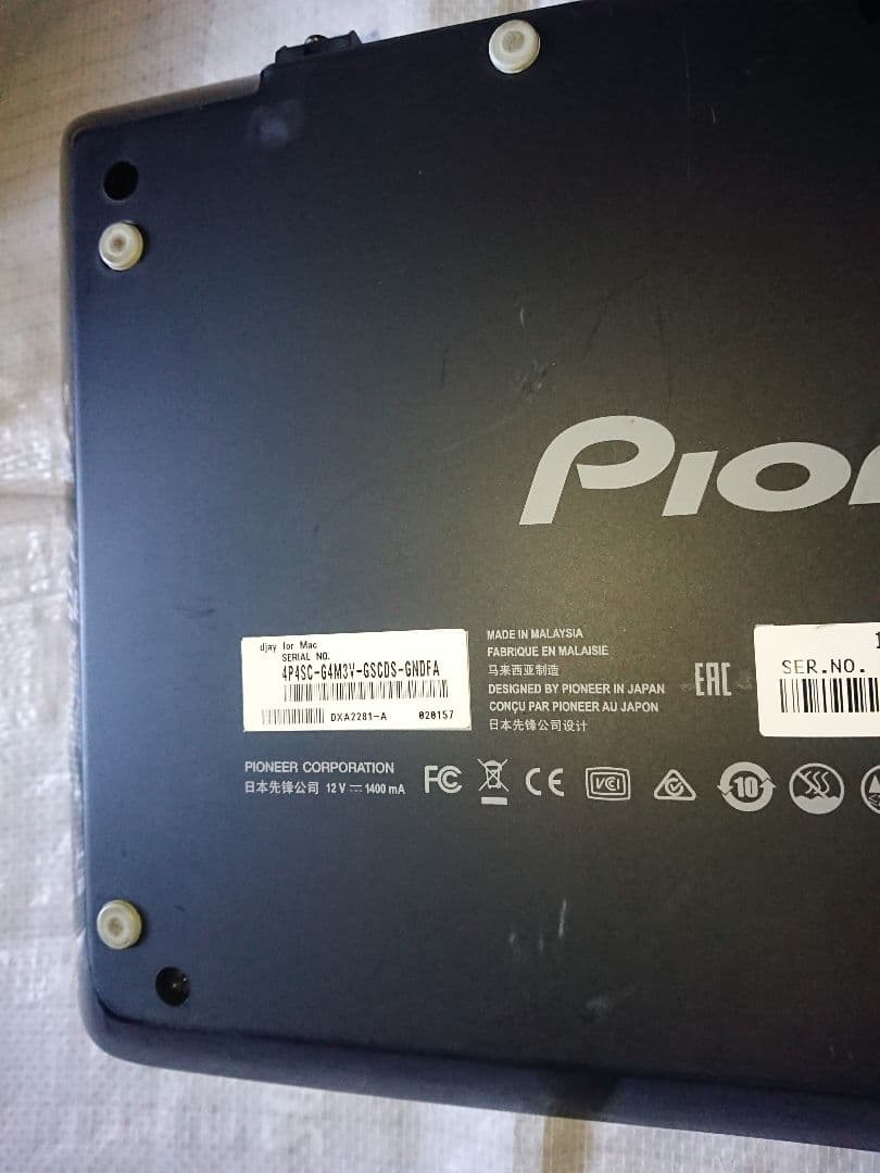 Pioneer DDJ-WeGO3-K DJコントローラー 2015年製 本体