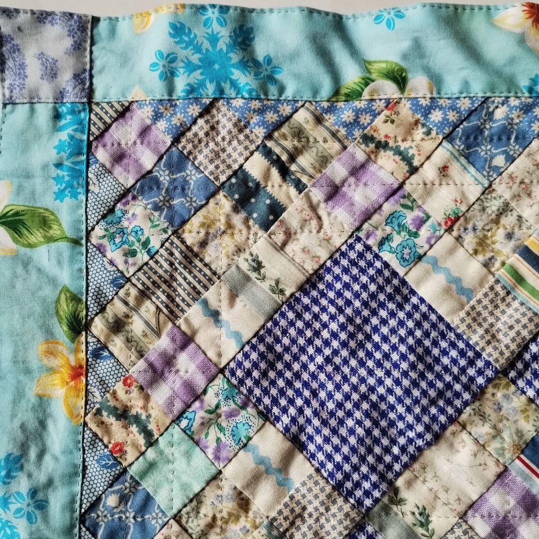 リバーシブルパッチワークキルト（サマーキルト)