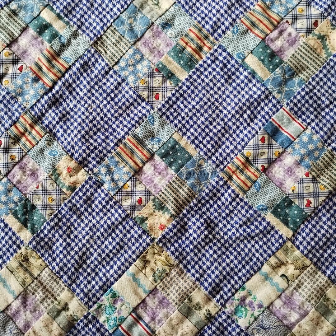 リバーシブルパッチワークキルト（サマーキルト)