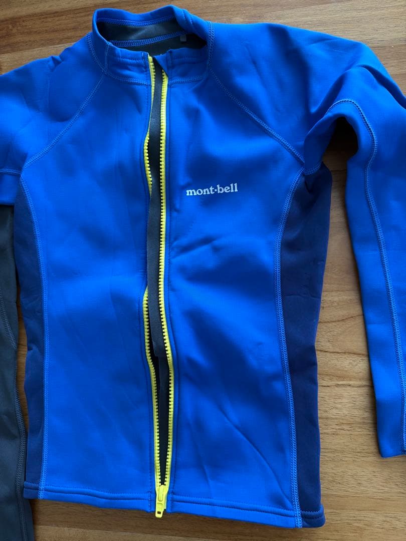 mont-bellライトクリマプレンロングスリーブシャツ サイズ150上下セット