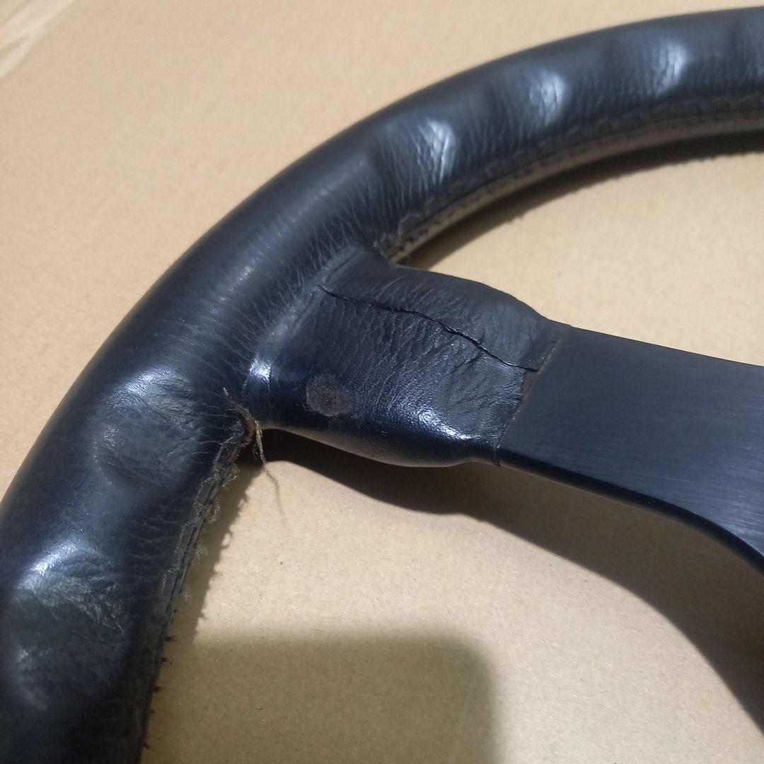 ジムニー　JA11　純正オプション　MOMO　ステアリングハンドル　ボス付き