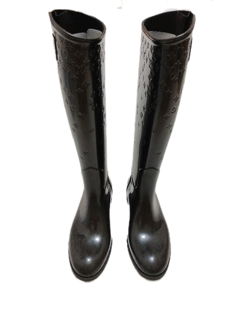 ルイヴィトン ドロップスラインレインブーツ