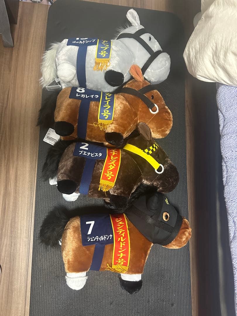 サラブレッドコレクション　4匹セット