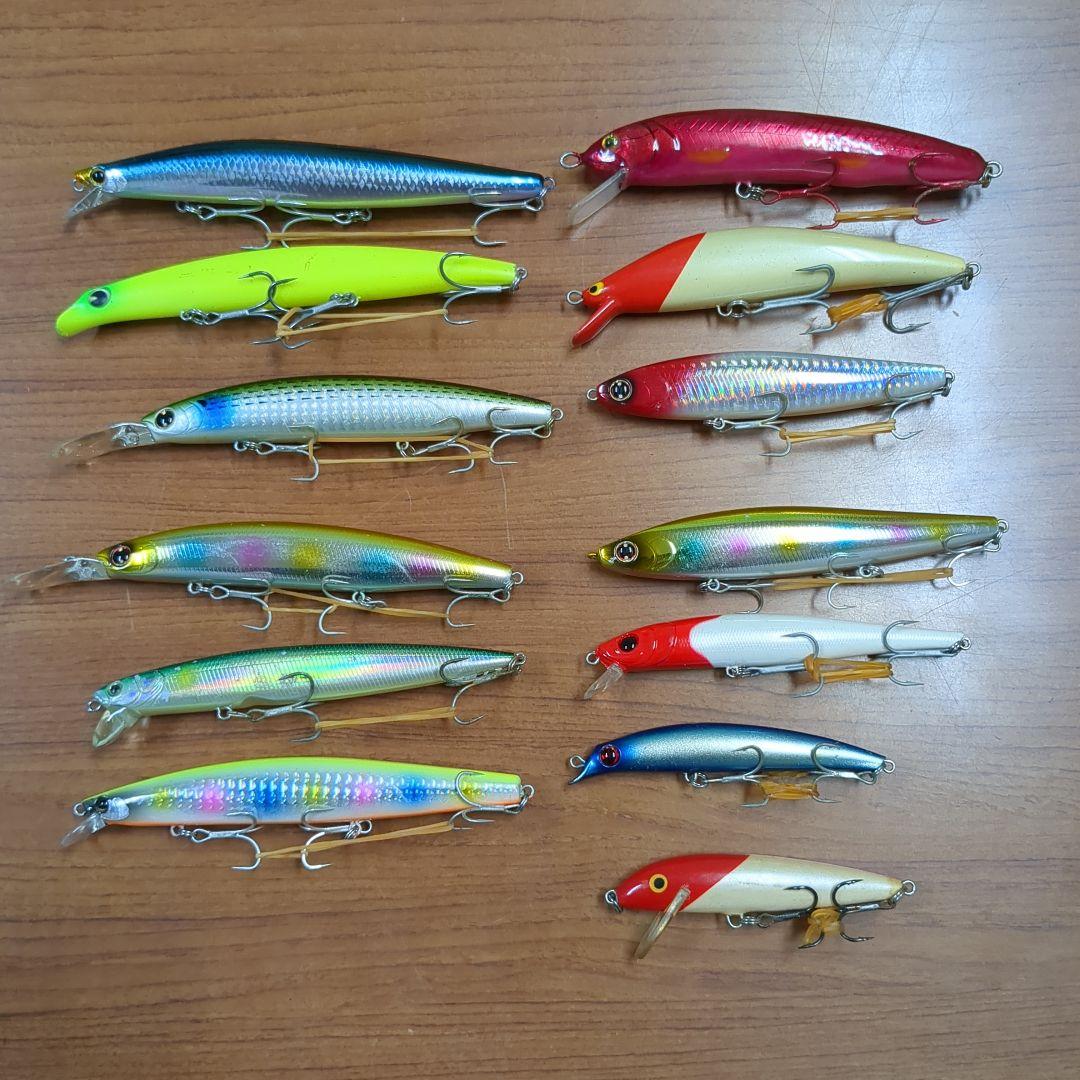 シーバスルアー　セット　まとめ売り　SHIMANO　DAIWA　ima ラパラ