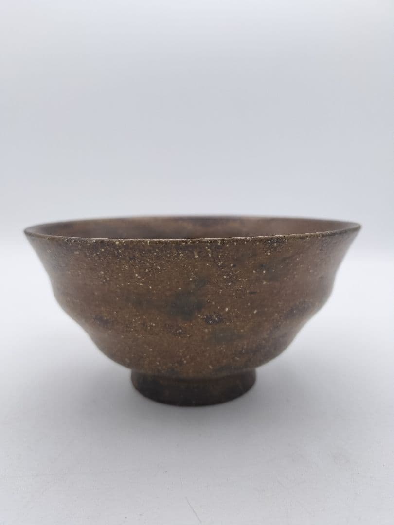 c498 茶碗 柿の蒂写 高麗陶窯 曹東憲 木箱 茶道具 古物