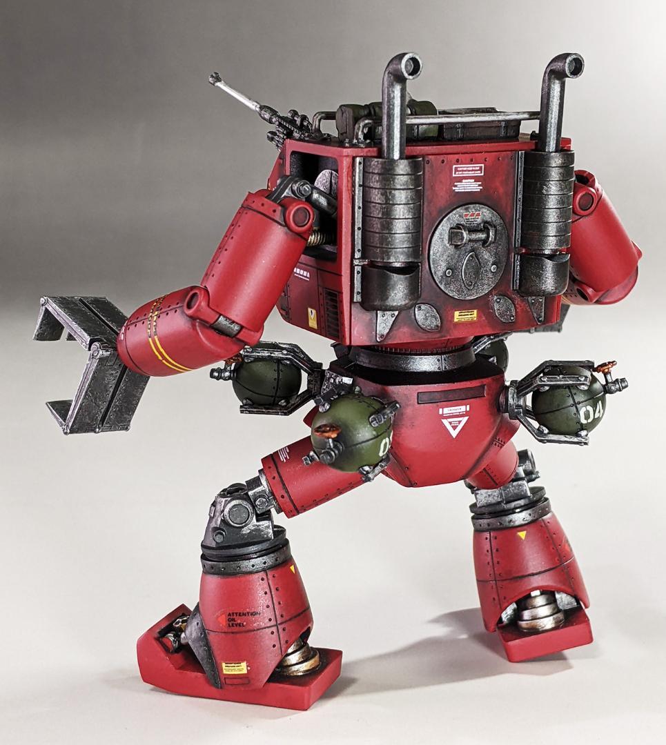 プラモデル　1/100 クラブタイプ（戦闘メカザブングル）組立塗装済