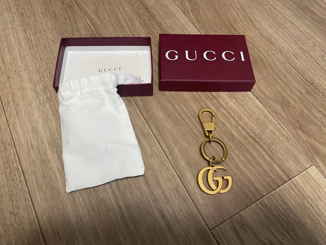 GUCCI ダブルGキーチェーン ゴールド