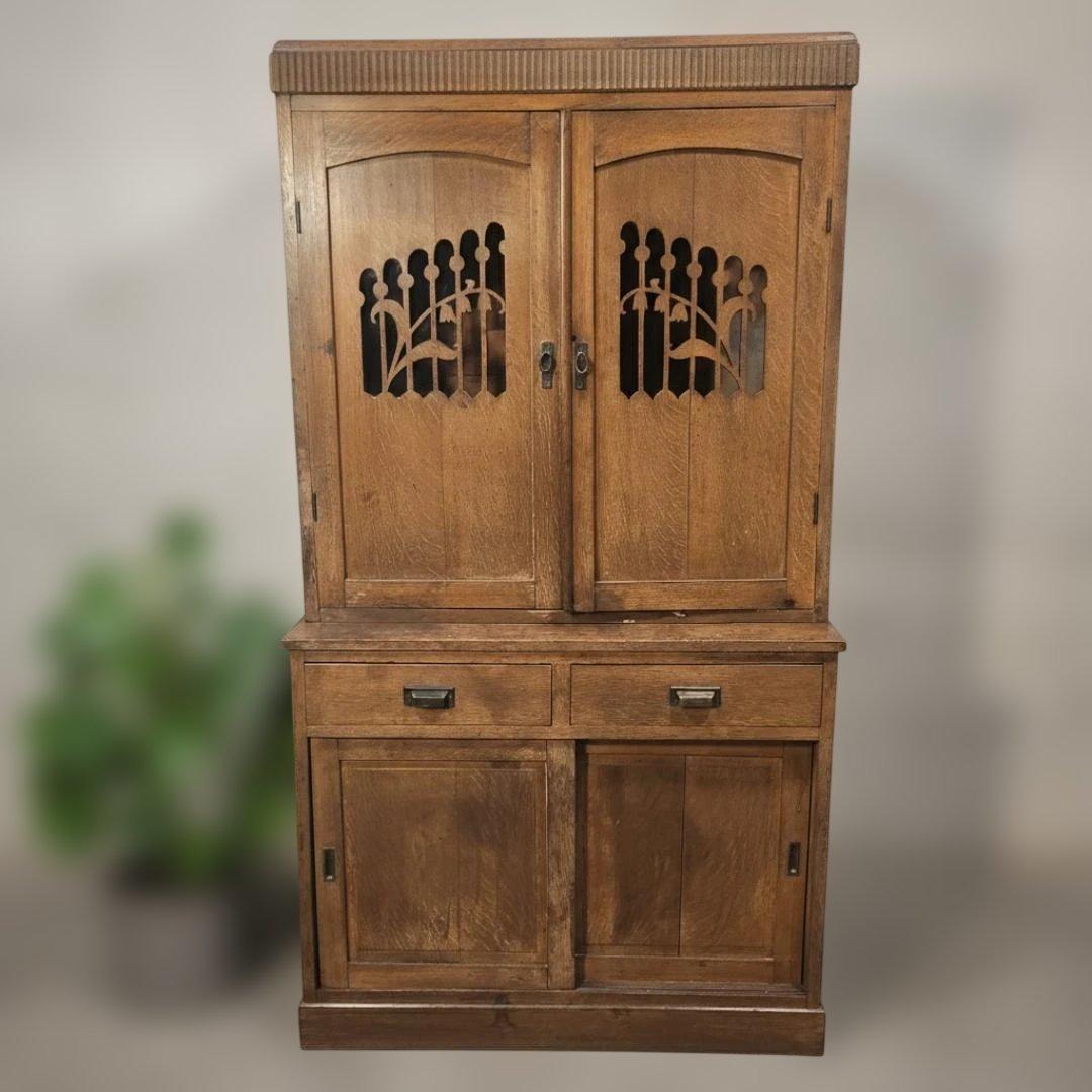 アンティーク 木製 レトロモダン ノスタルジック 飾り棚 和洋折衷 昭和レトロ