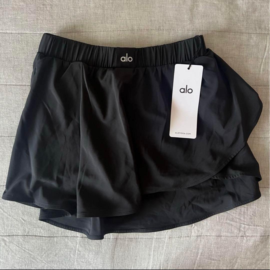 aloyogaアロヨガ ショートレギンス+スカート一体型