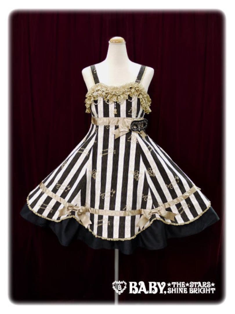 AATP眠れぬ宵闇マスカレイド ジャンパースカートⅠロリータSan-Xコラボ原宿