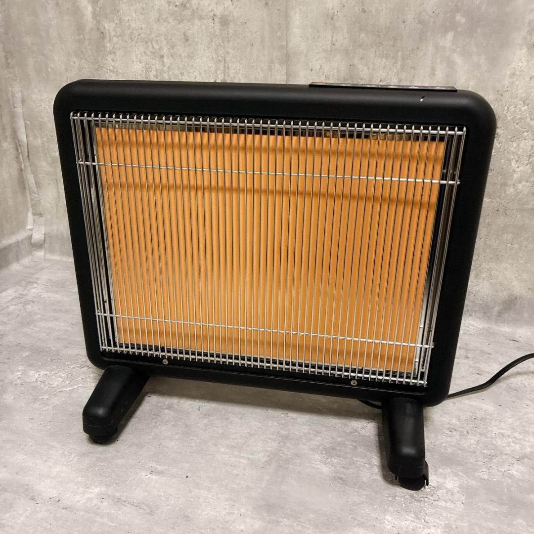 サンルミエ 遠赤外線暖房器 E800L-TM 黒 ブラック タイマー 800W
