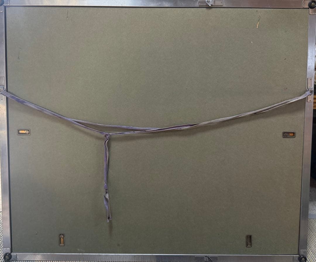 松哲也　時空　蝶の変化を描いたアート作品　送料込み0321