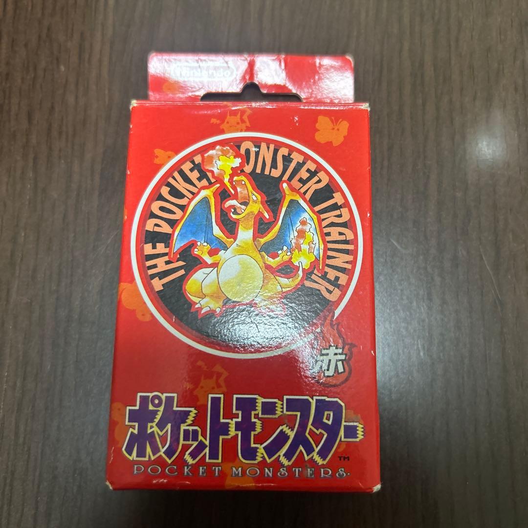 初期　ポケモントランプ　赤