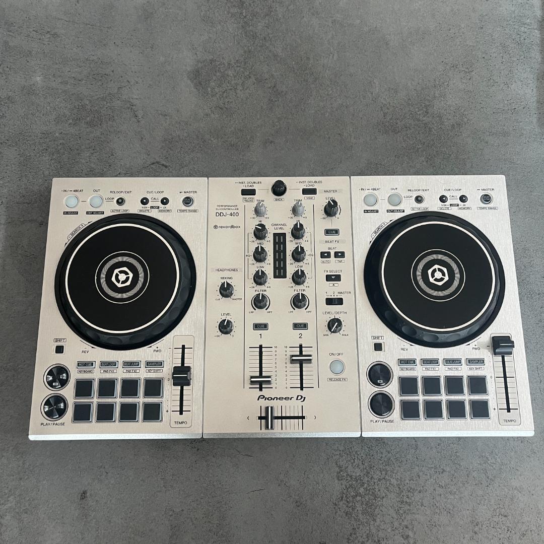 Pioneer DJ DDJ-400-S DJコントローラー シルバー