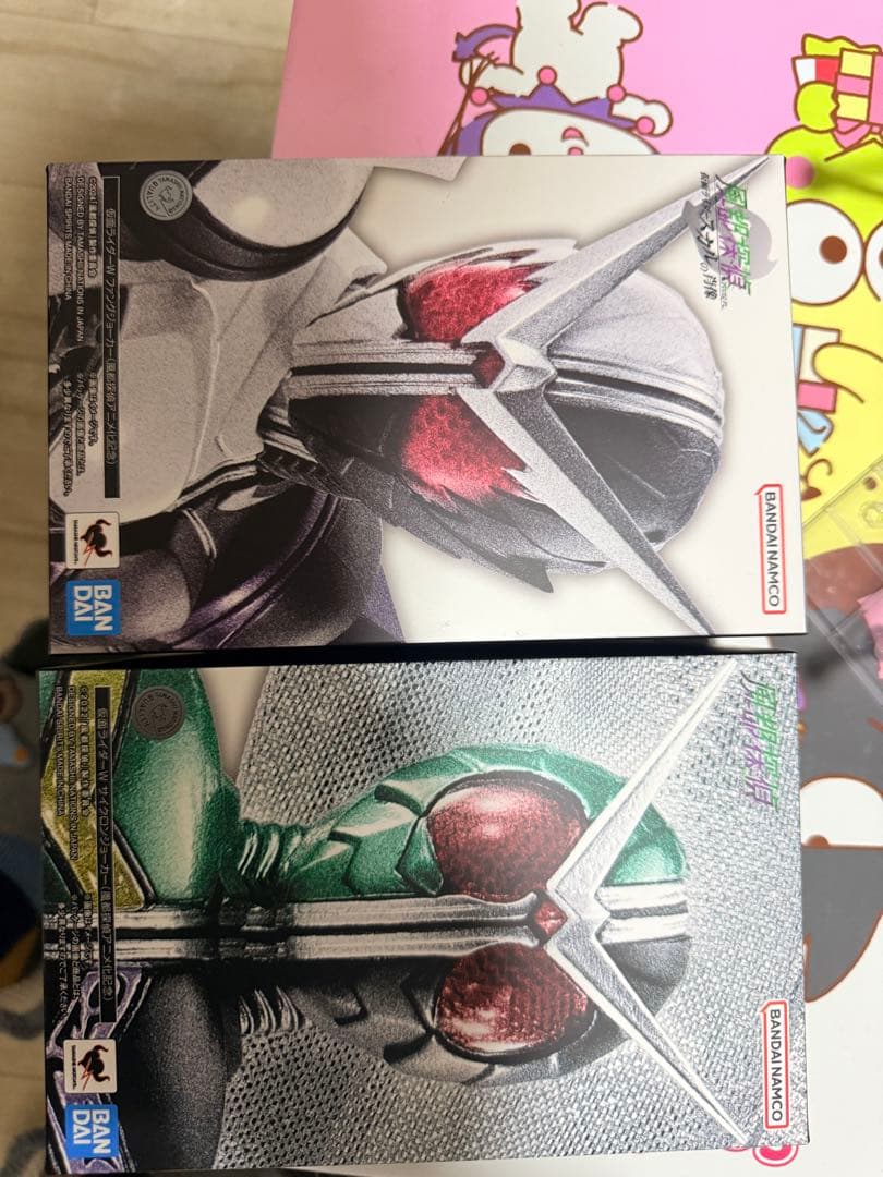 真骨彫　仮面ライダーW サイクロンジョーカー+ファングジョーカー