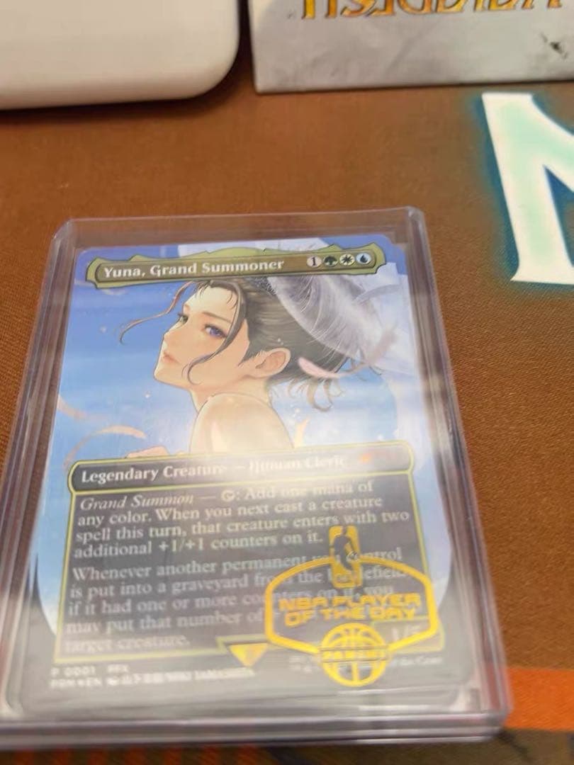 大召喚士、ユウナ　コマンダーリーグ　プロモ　英語版