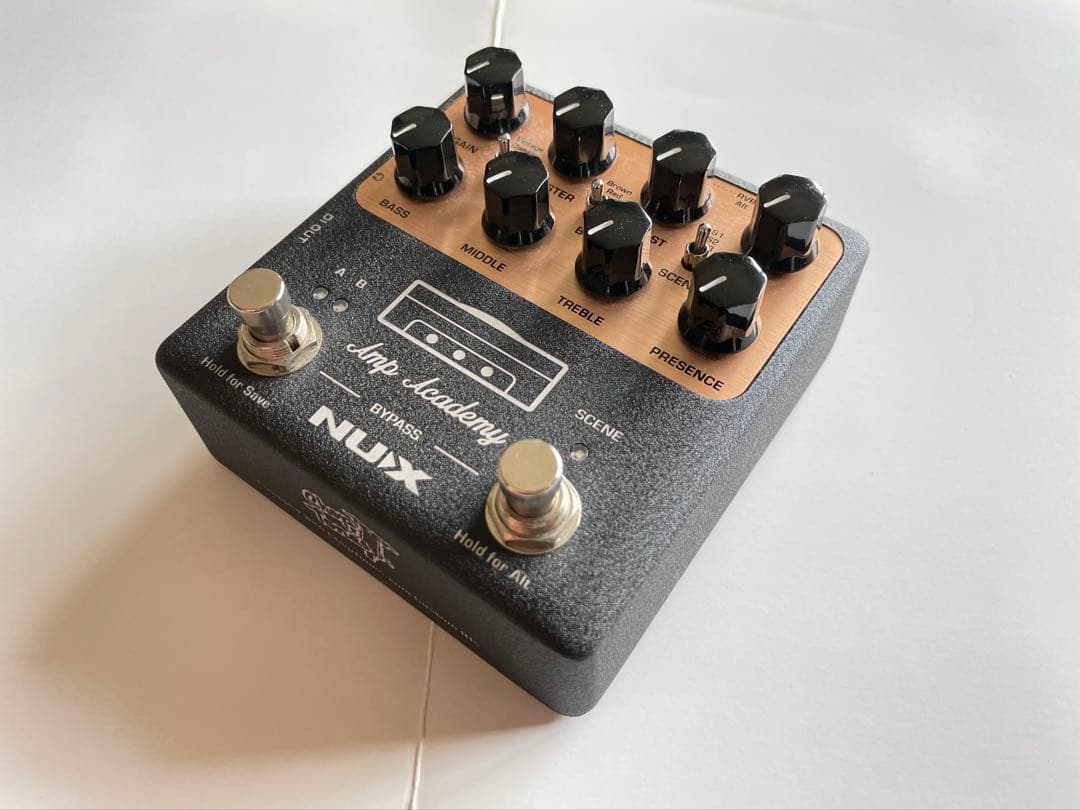美品 NUX Amp Academy 純正アダプター未使用専用ケーブル付き・元箱