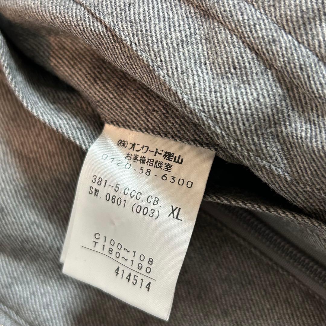 【カルバンクライン】ダウンジャケット　メンズ　グレー　毛98% 上品　カジュアル