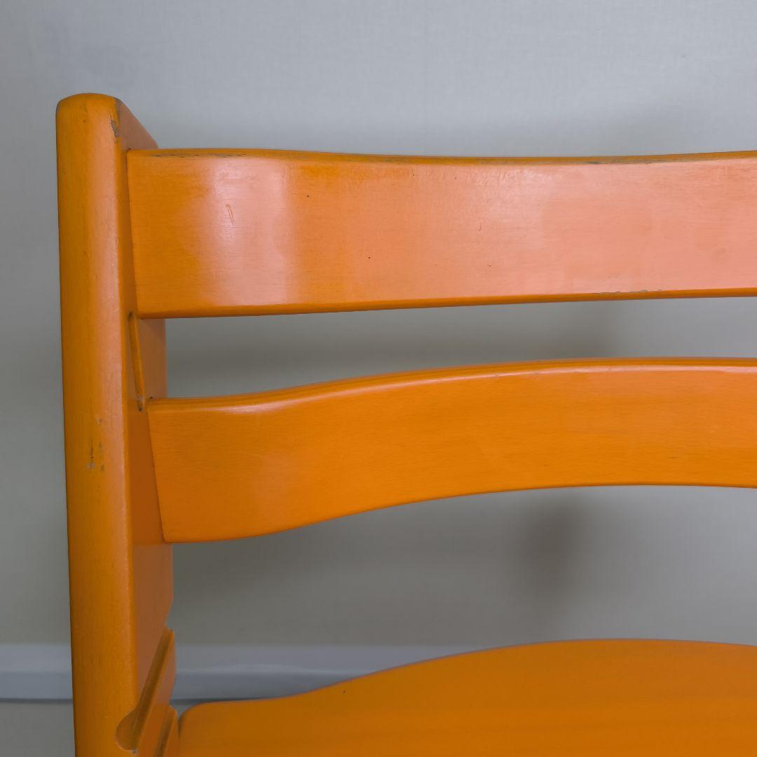 ストッケ　トリップトラップ　オレンジ シリアル4