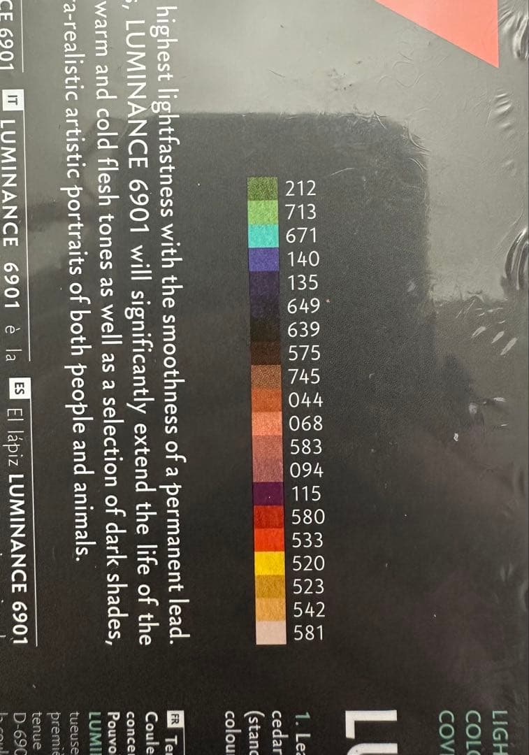 【未開封】カランダッシュ ルミナンス 油性色鉛筆 20色セット 6901