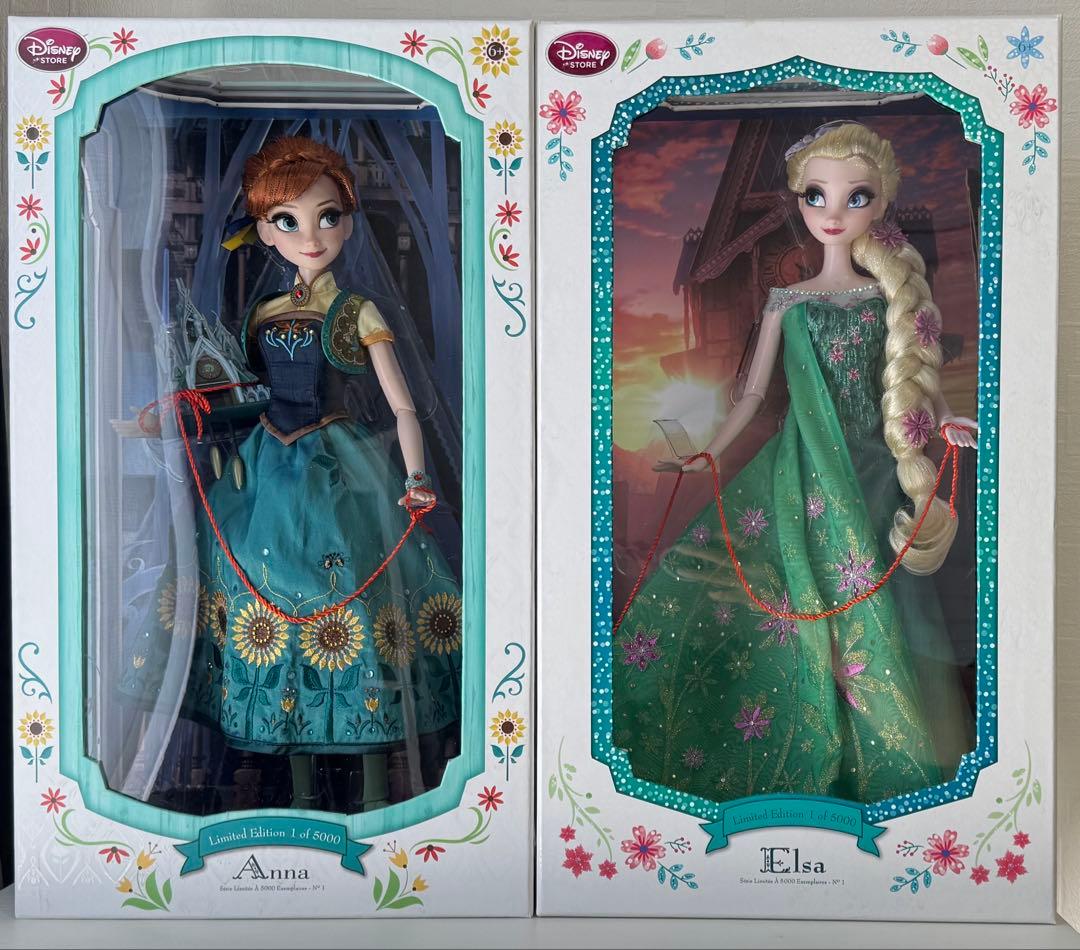 ディズニー アナと雪の女王 エルサのサプライズ リミテッドドール アナ＆エルサ