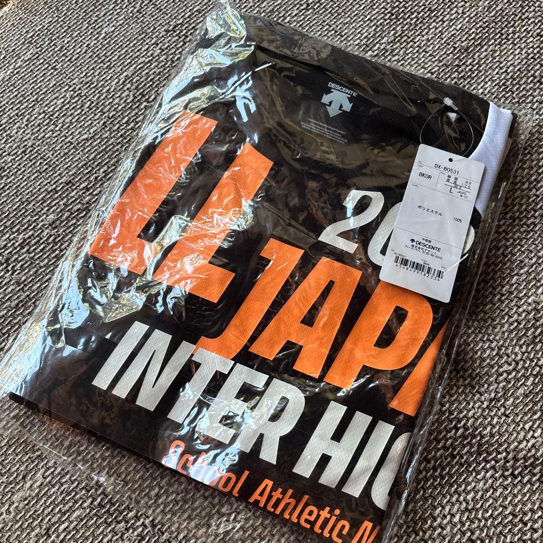 DESCENTE インターハイ Lサイズ Tシャツ 国体オールジャパン