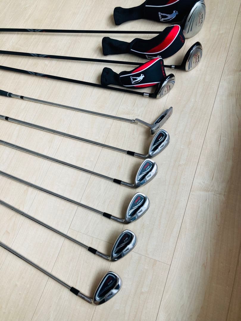 ゴルフクラブセット　ゴルフバッグ　クラブ9本セット