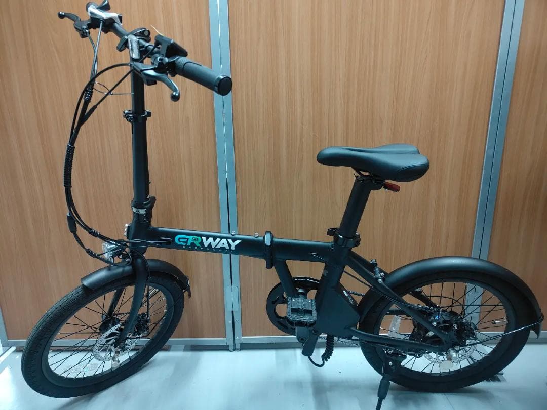 【期間限定セール開催中！】折り畳み電動アシスト自転車ERWAY A01 ブラック