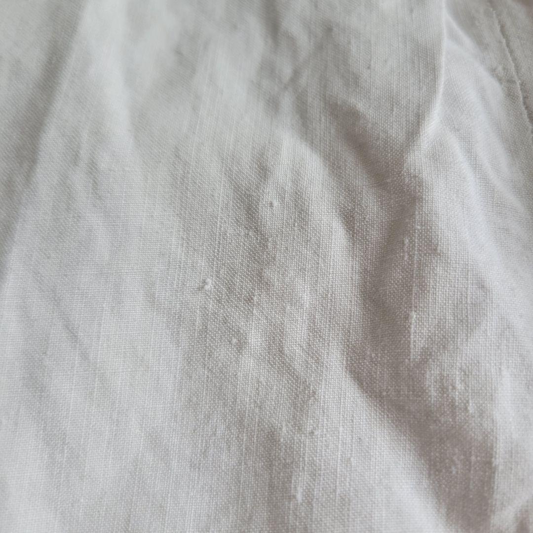 フランス　アンティーク　ワンピース　リネン　D