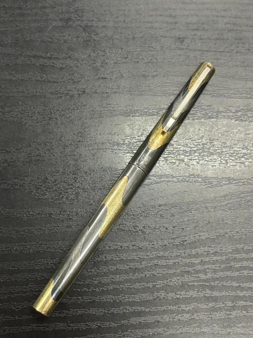 PLATINUM リビエール Sterling-Silver 万年筆 18KWG