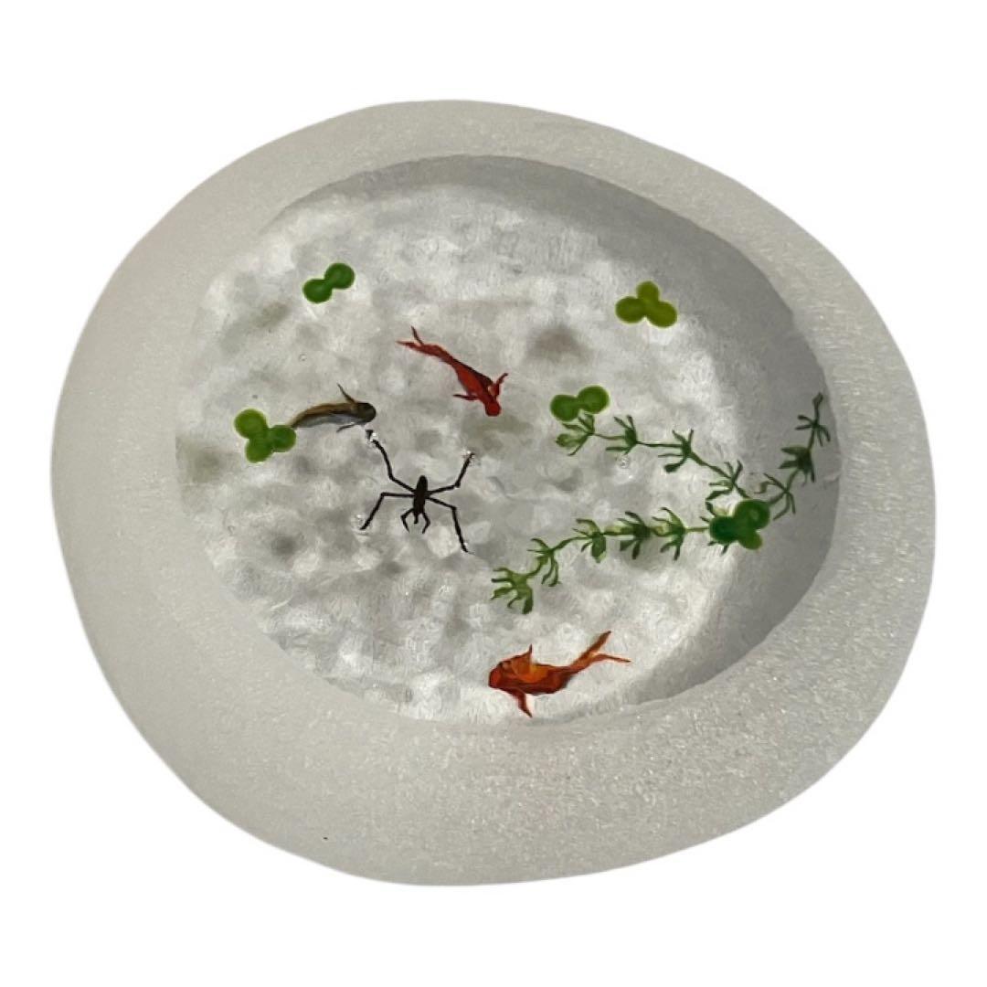 久保裕子　石文鎮　アメンボ　中サイズ