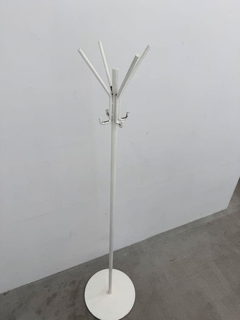 ヴィンテージ ポールハンガー コートスタンドハンガーラック 高さ176cm