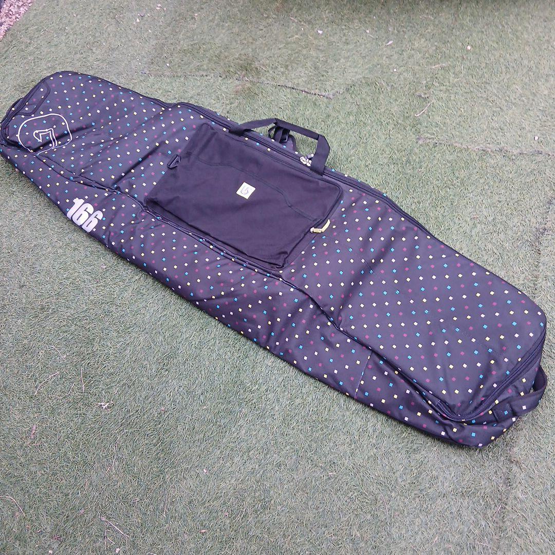 BURTON 166バートンキャスター付きスノーボードケース　コロコロタイヤ付き