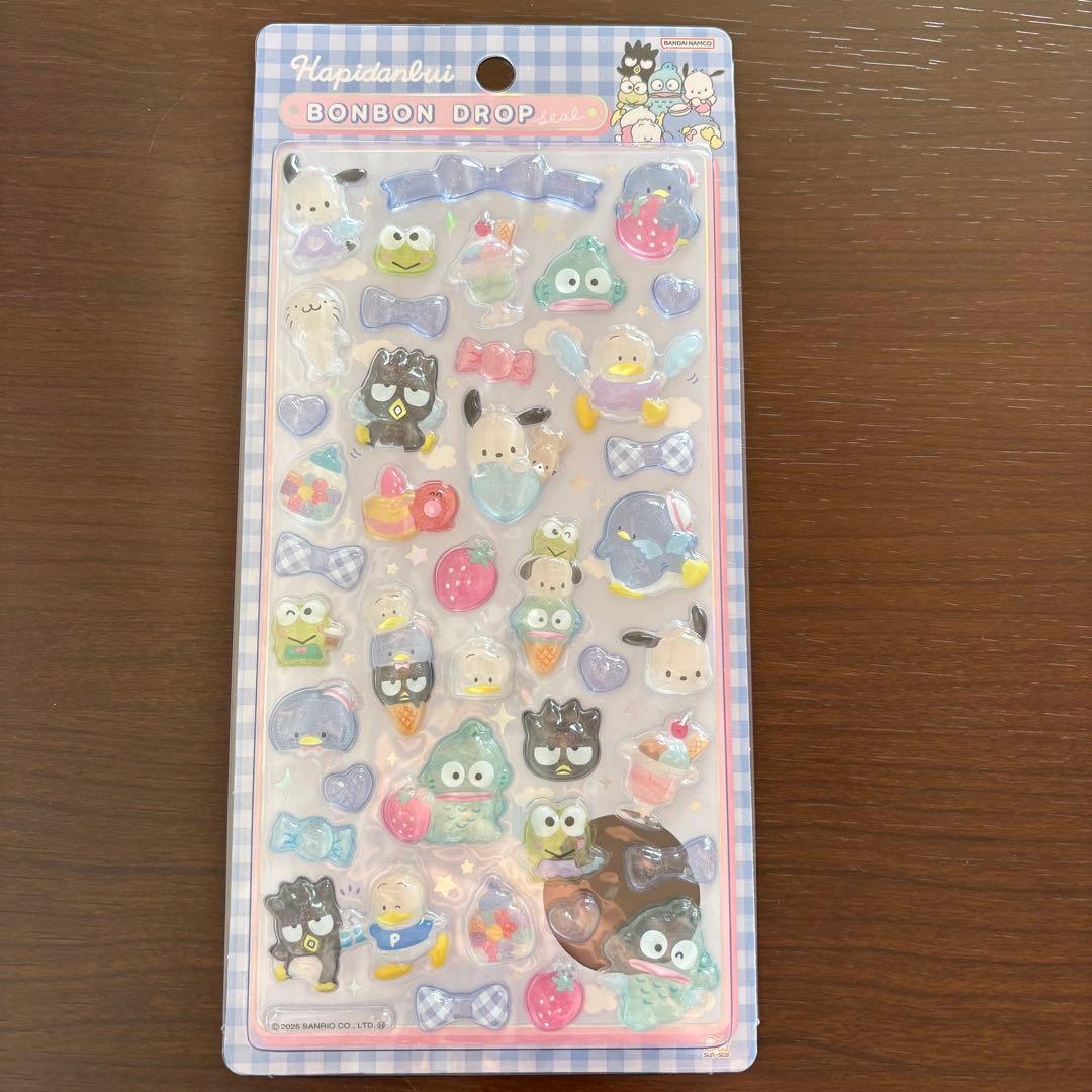 サンリオ　ボンボンドロップシール　第二弾　全8種コンプリートセット