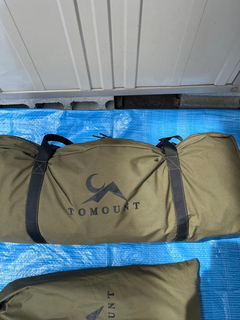 TOMOUNTのパップテント　前幕セット　た中古品