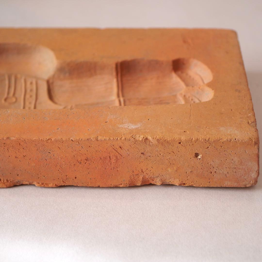 鉄人28号の粘土型　約22cm カタ屋　粘土屋　昭和レトロ 型屋 粘土版