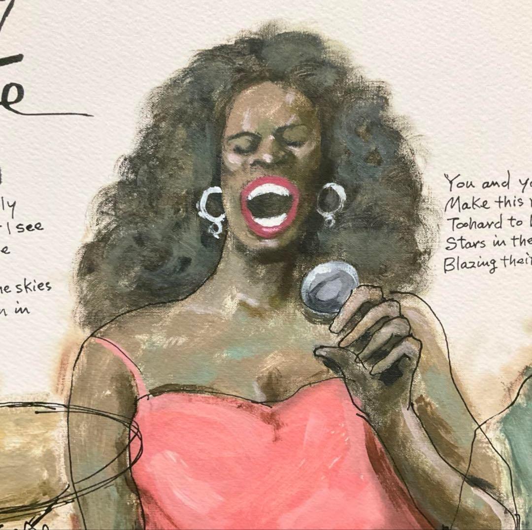 絵画・額縁・版画・津田耕・Swing・JAZZシリーズ・美術品・インテリア・雑貨