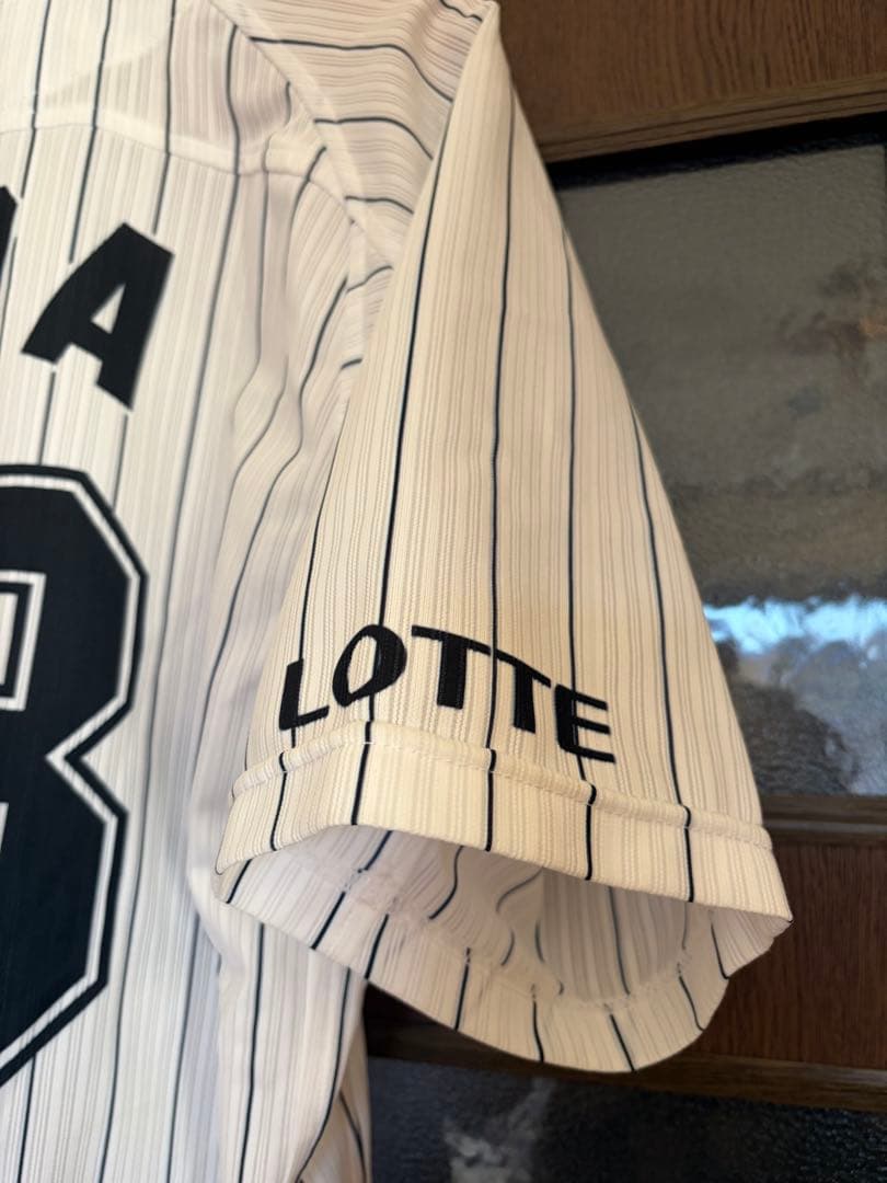 実使用！　千葉ロッテマリーンズ　和田 康士朗　 直筆サイン入りユニフォーム