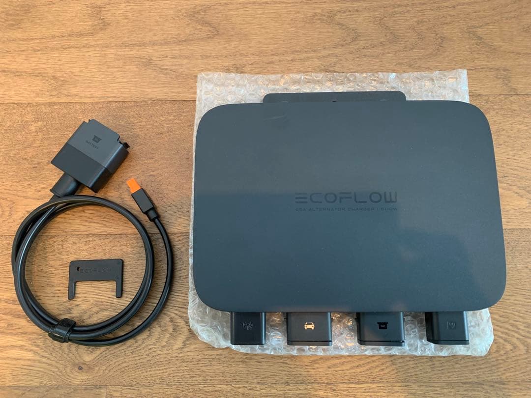 新品】EcoFlow 500W オルタネーターチャージャー　※車側ケーブルなし