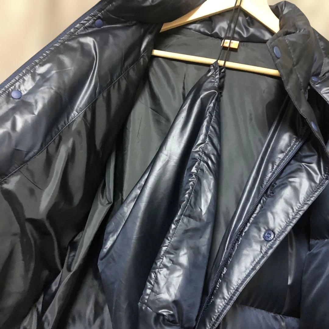 極美品✨Puma プーマ　ネイビー　 ダウン　ロングコート　ベンチコート　O