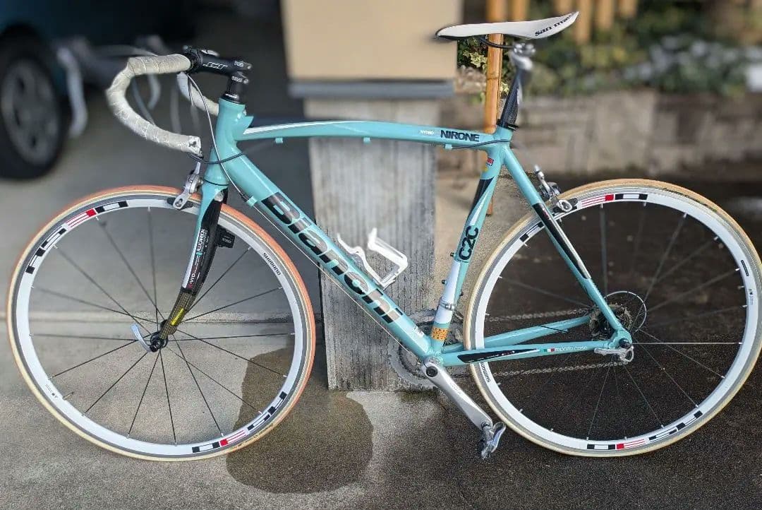 【★09式年美品★】Bianchi carbonロードC2C Nirone
