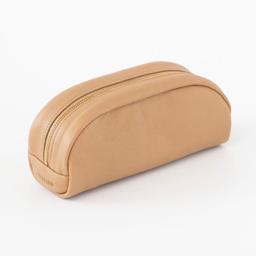 新品★FOCUS EITO ペンケース ジビエレザー ヘーゼル 完売品