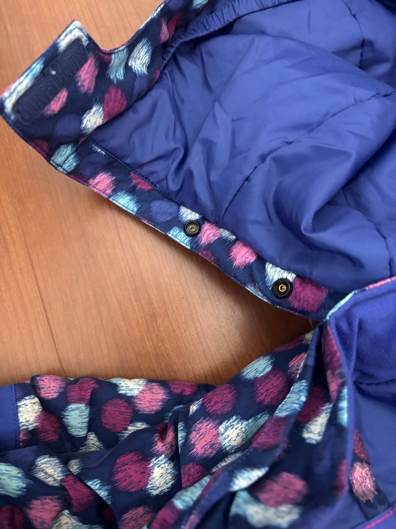 【美品】BURTON バートンキッズ スキーウェア ウエア つなぎ 4T